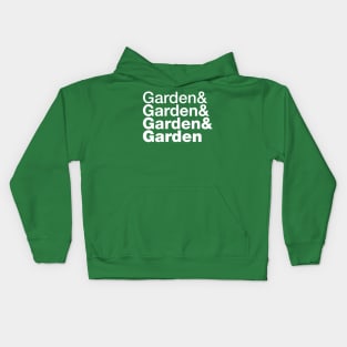 Garden and Garden and Garden and Garden Kids Hoodie